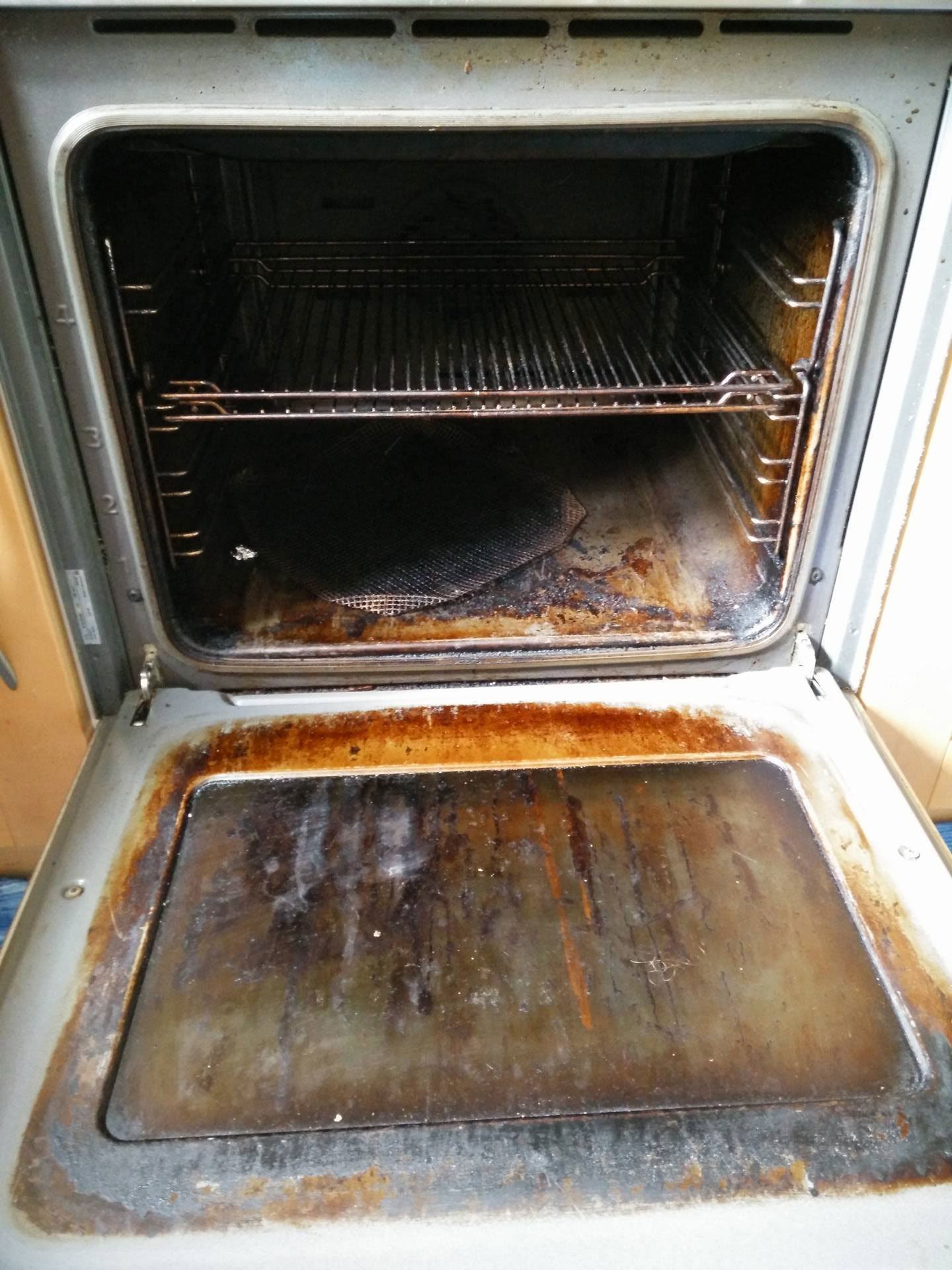 Helston oven cleaning before