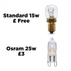 oven bulb prices